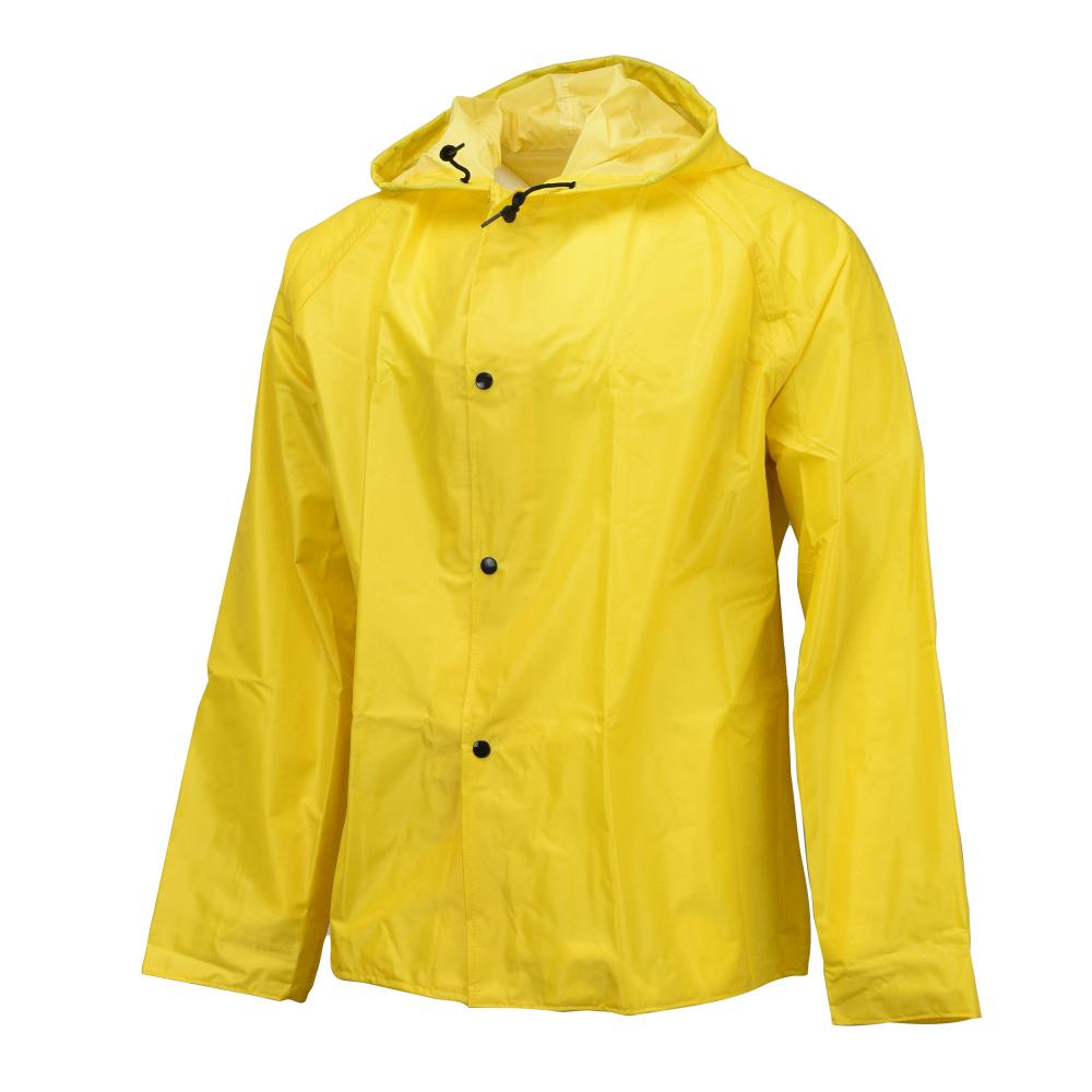 77AJ Sani Light Jacket with Hood - Orange - Size L