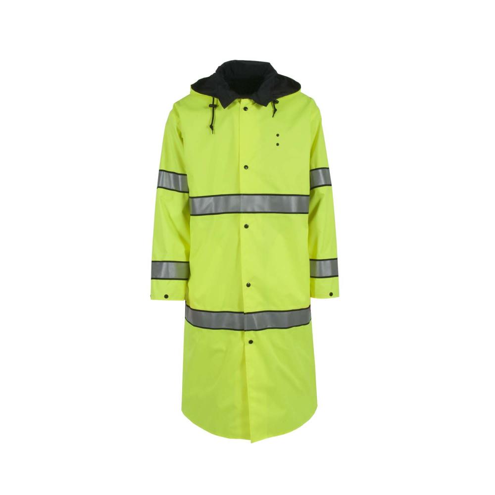 9700RCH Responder Reversible Coat - Hi-Vis Lime/Black - Size 4X