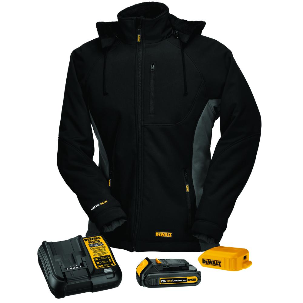Women&#39;s Heated Soft Shell Coat Kitted - Size M