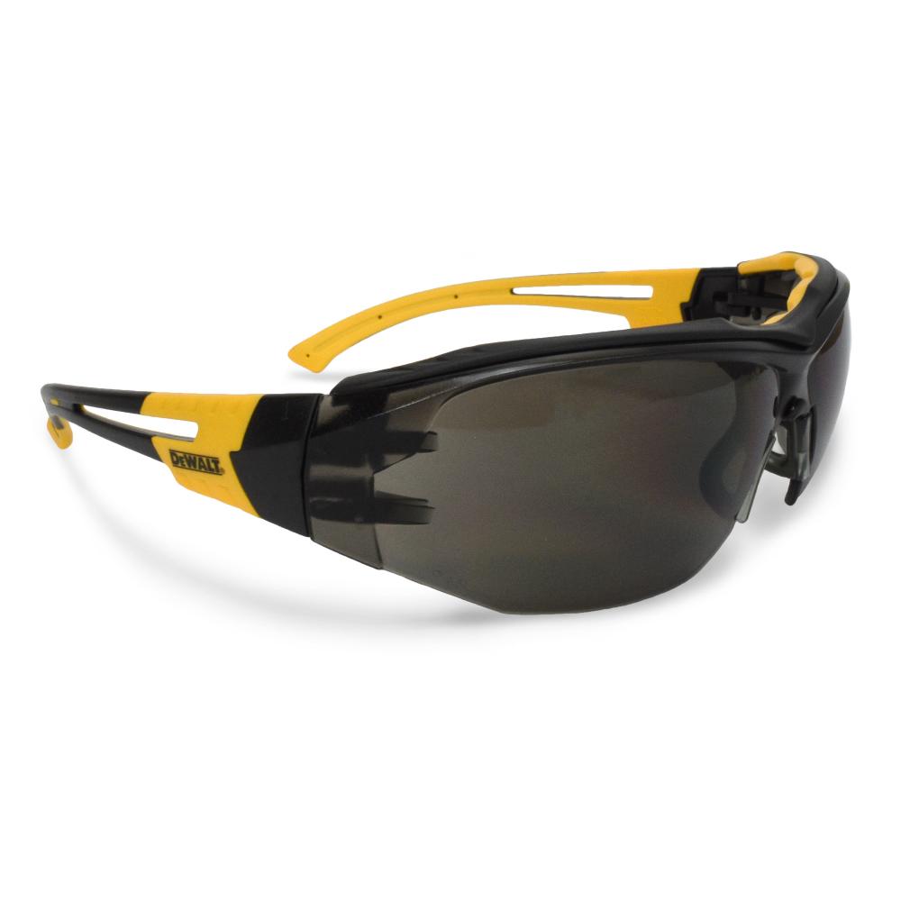 DPG108 Renovator® Premium Safety Eyewear - Black Frame - Smoke Lens