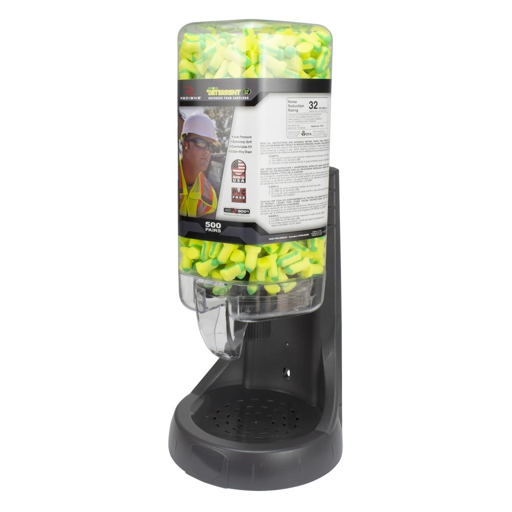 Refillable Dispenser with Deterrent® FP34 Plugs - 500 Pair