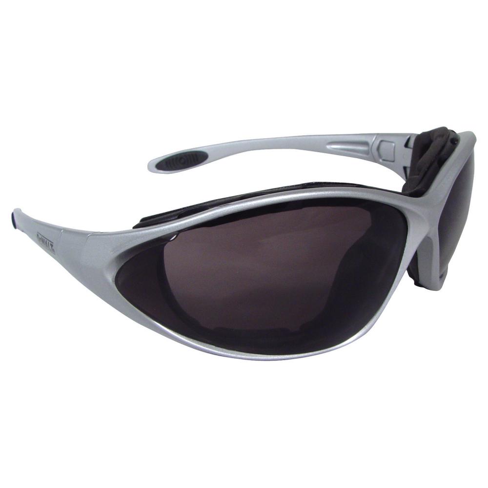 DPG95 Framework™ Safety Glass - Silver Frame - Smoke Lens