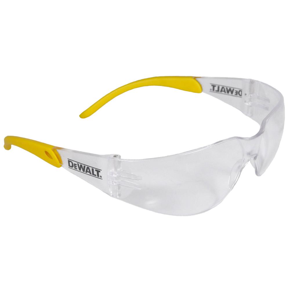 DPG54 Protector™ Safety Glass - Clear/Yellow Frame - Clear Anti-Fog Lens