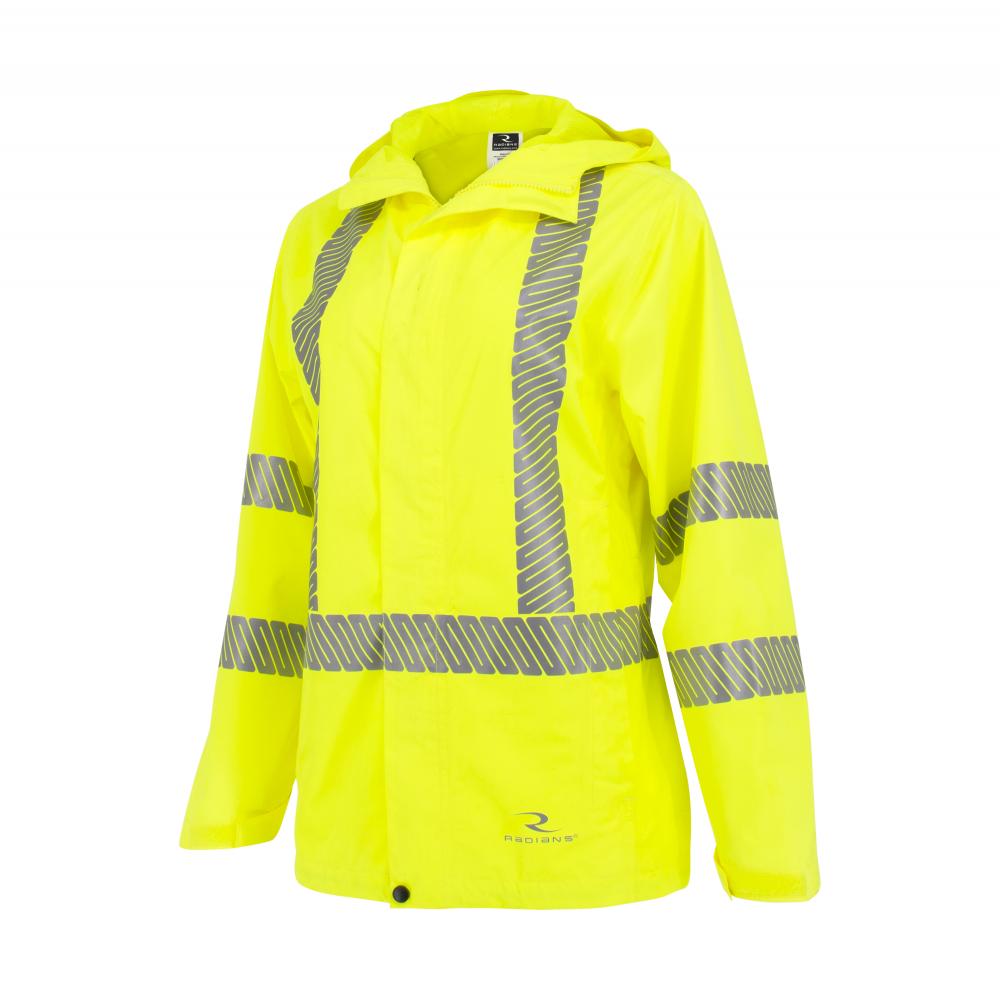 RW12L Ladies Lightweight Rain Jacket - Green - M
