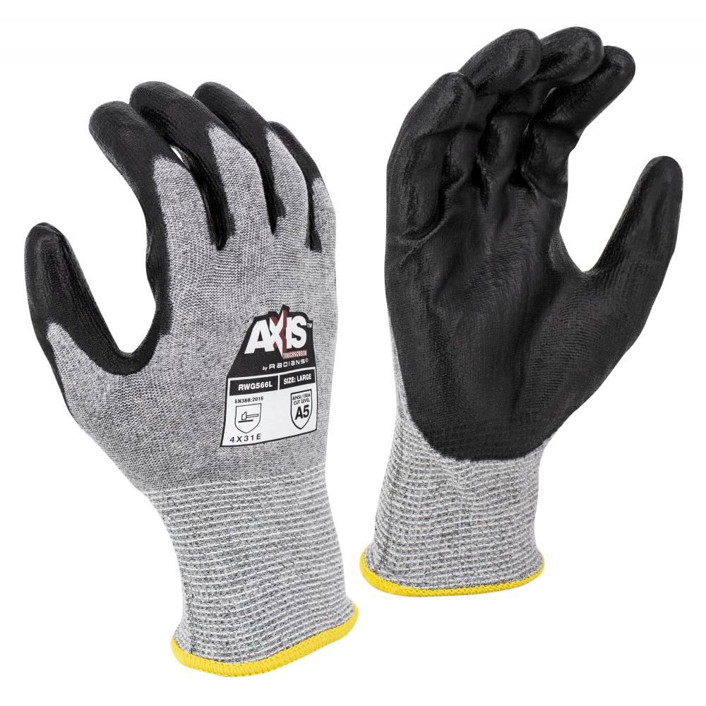 RWG566 AXIS™ Cut Protection Level A5 Touchscreen Work Glove - Size L