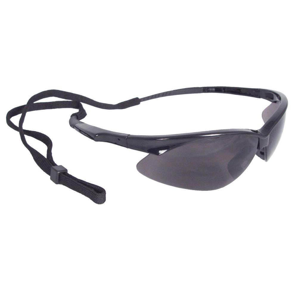 Rad-Apocalypse™ Safety Eyewear - Black Frame - Smoke Anti-Fog Lens