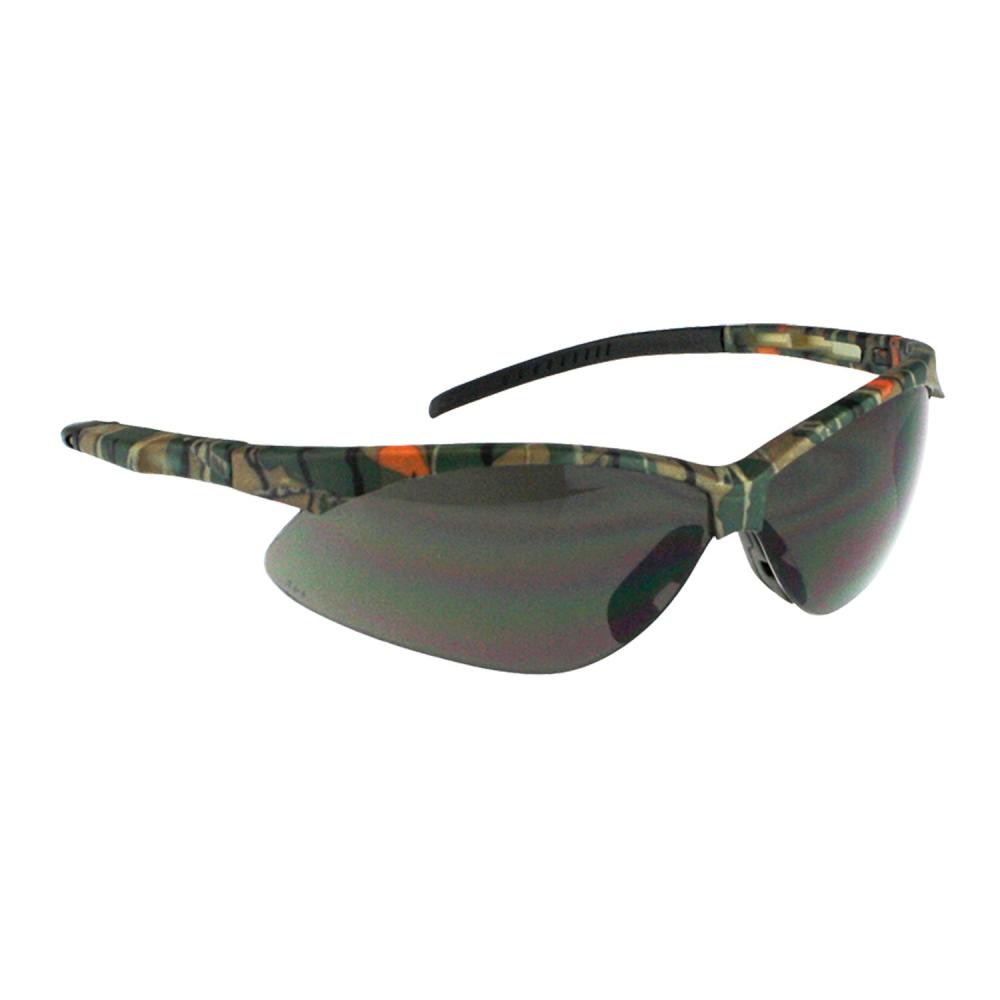 Rad-Apocalypse™ Camo Safety Eyewear - Camo Frame - Smoke Anti-Fog Lens