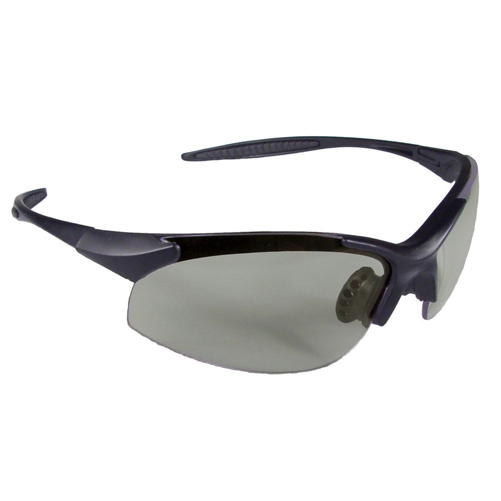 Rad-Infinity™ Safety Eyewear - Black Frame - Indoor/Outdoor Lens