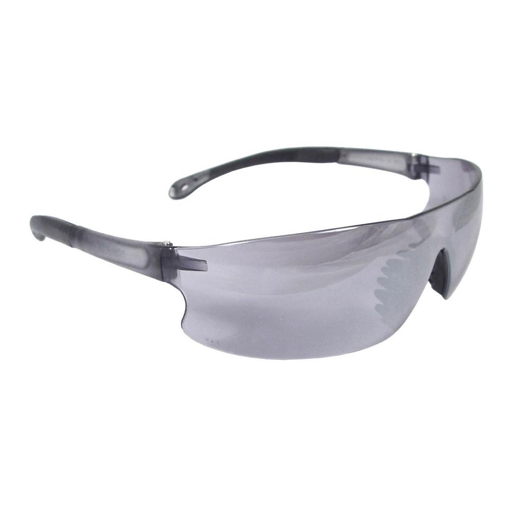 Rad-Sequel™ Safety Eyewear - Smoke Frame - Silver Mirror Lens