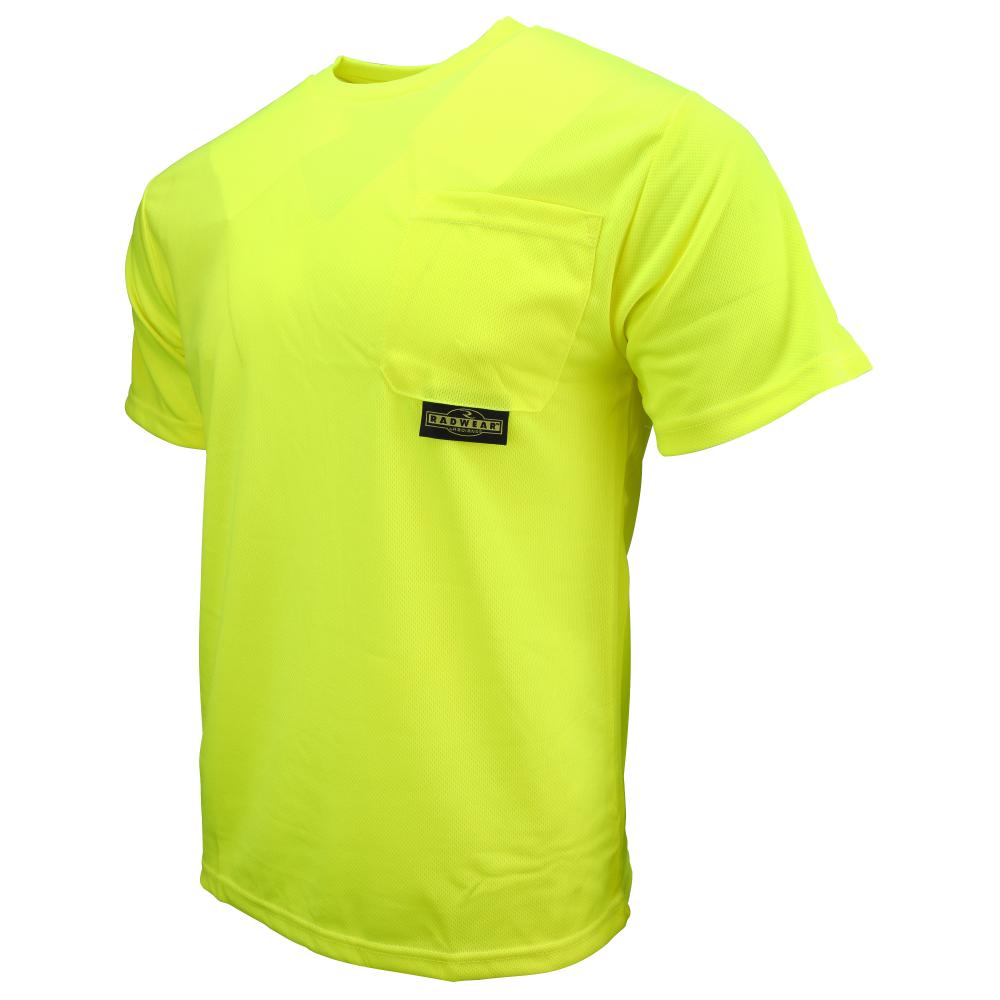 ST11-N Non-Rated Short Sleeve Safety T-Shirt with Max-Dri™ - Green - Size 2X
