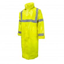 Radians 22227-30-1-HLI-XL - 227AC Dura Arc I Coat with Attached Hood - Hi-Vis Lime - Size XL