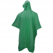 Radians 35001-42-GRN-U - 35P Universal Poncho - Green - Universal Size