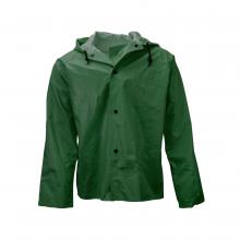 Radians 45001-00-1-GRN-XL - 45AJ Magnum Jacket with Hood - Green - Size XL