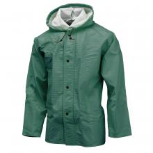 Radians 56001-00-1-GRN-S - 56AJ Dura Quilt Jacket with Hood - Green - Size S