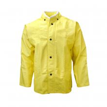 Radians 56001-01-2-YEL-4X - 56SJ Dura Quilt Jacket with Snaps for Hood - Safety Yellow - Size 4X