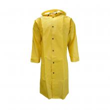 Radians 56001-30-2-YEL-3X - 56AC Dura Quilt Coat with Hood - Safety Yellow - Size 3X