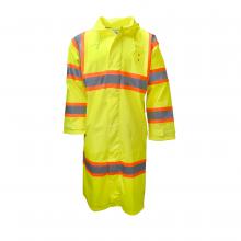 Radians 92020-31-2-LIM-4X - 9220SC Tri-Viz Series Coat - Lime - Size 4X