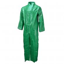 Radians 96001-51-2-GRN-4X - 96SCA Chem Shield Coverall - Green - Size 4X