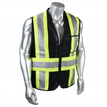 Radians CSV22-01Z3-M - CSV22 Custom Type O Class 1 Safety Vest - Black - Size M