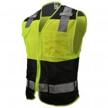 Radians CSV6-01Z3-5X - CSV6 Custom Type O Class 1 Safety Vest - Black - Size 5X