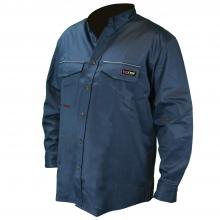 Radians FRS-001N-L - FRS-001 VolCore™ Long Sleeve Button Down FR Shirt - Navy - Size L