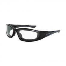 Radians 2444 AF - MP7 Foam Lined Safety Eyewear - Crystal Black Frame - Clear Anti-Fog Lens