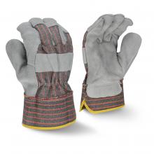 Radians RWG3103XL - RWG3103 Economy Shoulder Gray Split Cowhide Leather Glove - Size XL