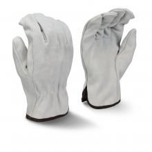 Radians RWG4010XL - RWG4010 Economy Gray Split Cowhide Leather Driver - Size XL