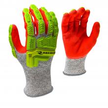 Radians RWG603XXL - RWG603 Cut Protection Level A5 Sandy Foam Nitrile Coated Glove - Size 2X