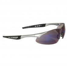 Radians RK6-70 - Rock™ Safety Eyewear - Silver Frame - Blue Mirror Lens