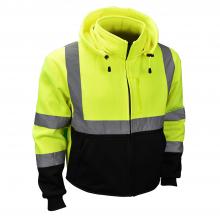 Radians SJ32-3ZGS-3X - Color Blocked Hooded Sweatshirt with Removable Hood - Size 3X