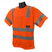 Radians ST11-3POS-5X - ST11-3 Type R Class 3 Short Sleeve T-Shirt With Max-Dri™ - Orange - Size 5X