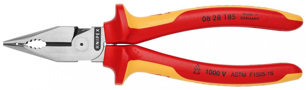 7 1/4&#34; Needle-Nose Combination Pliers-1000V Insulated