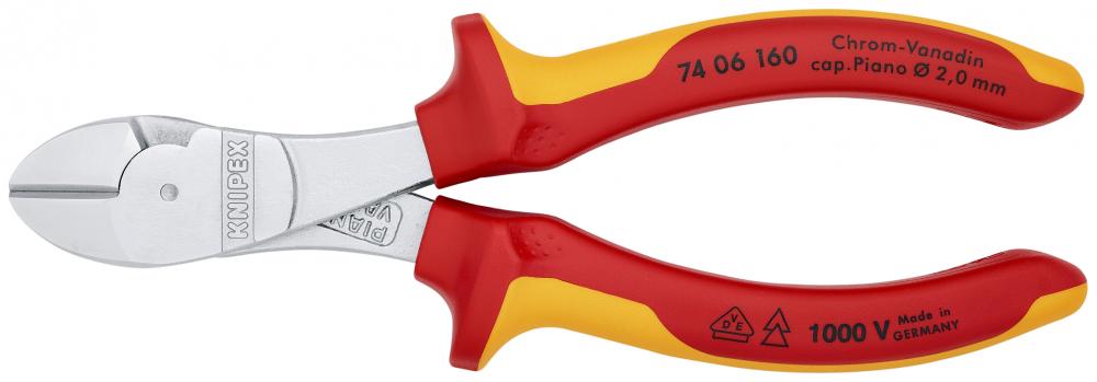 6 1/4&#34; High Leverage Diagonal Cutters-1000V Insulated