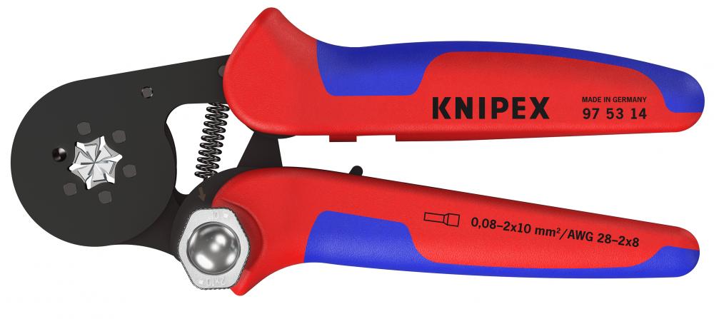 7 1/4&#34; Self-Adjusting Crimping Pliers For Wire Ferrules
