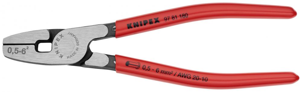 7 1/4&#34; Crimping Pliers for Wire Ferrules