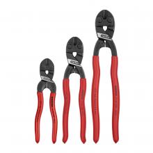 Knipex Tools 00 20 05 US2 - 3 Pc CoBolt® Compact Bolt Cutters Set
