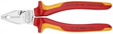 Knipex Tools 02 06 180 - 7 1/4" High Leverage Combination Pliers-1000V Insulated