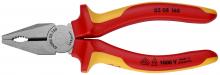 Knipex Tools 03 08 160 SBA - 6 1/4" Combination Pliers-1000V Insulated