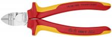 Knipex Tools 14 26 160 - 6 1/4" Diagonal Cutting Pliers with Stripper-1000V Insulated