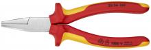 Knipex Tools 20 06 160 - 6 1/4" Flat Nose Pliers-1000V Insulated