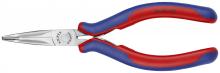 Knipex Tools 35 82 145 - 5 3/4" Electronics 45° Angled Pliers-Half Round Tips