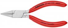 Knipex Tools 37 43 125 - 5" Electronics Gripping Pliers-Round Pointed Tips