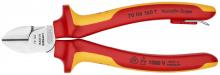 Knipex Tools 70 06 160 T - 6 1/4" Diagonal Cutters-1000V Insulated-Tethered Attachment