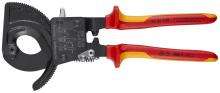 Knipex Tools 95 36 250 SBA - 10" Ratcheting Cable Cutters-1000V Insulated