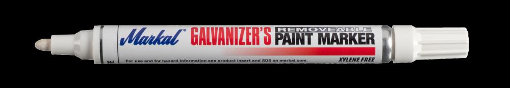 Galvanizer&#39;s Removable Paint Marker, White