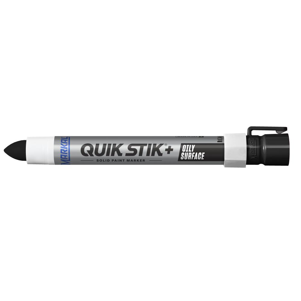 Quik Stik®+ Oily Surface Solid Paint Marker, Black