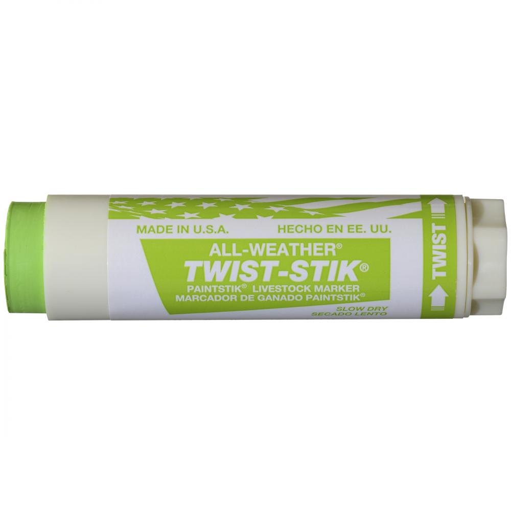 ALL-WEATHER TWIST STIK FLUORESCENT GREEN