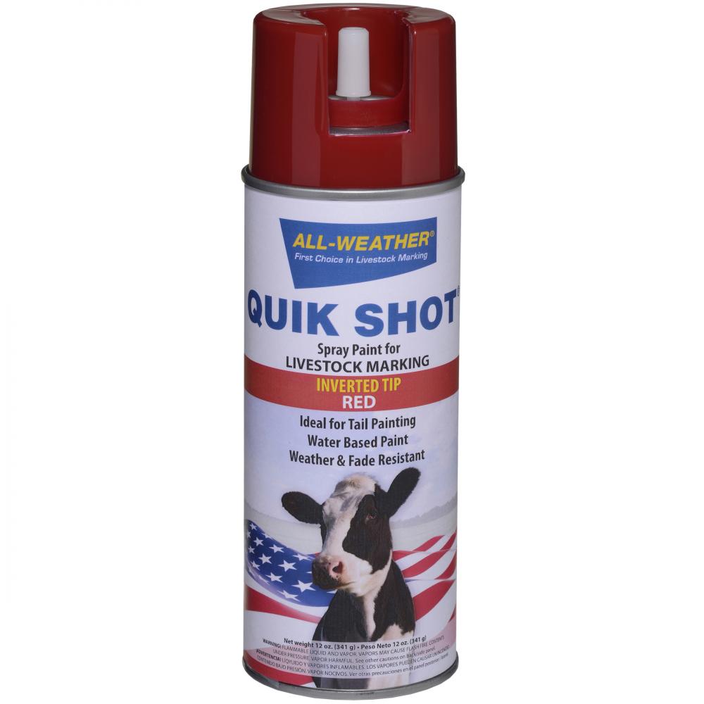 ALL-WEATHER QUIK SHOT RED INVERTED TIP