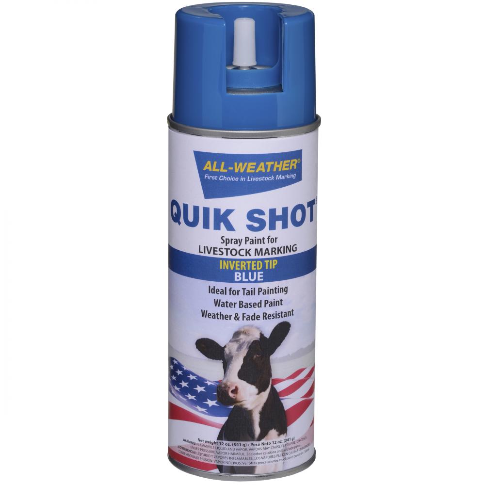 ALL-WEATHER QUIK SHOT BLUE INVERTED TIP